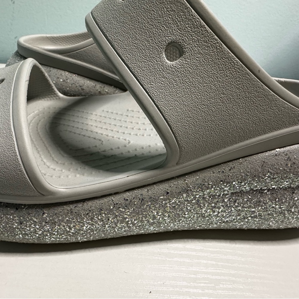 Crocs Classic Crush Platform Sandals Womens- Size 9 - Picture 8 of 8